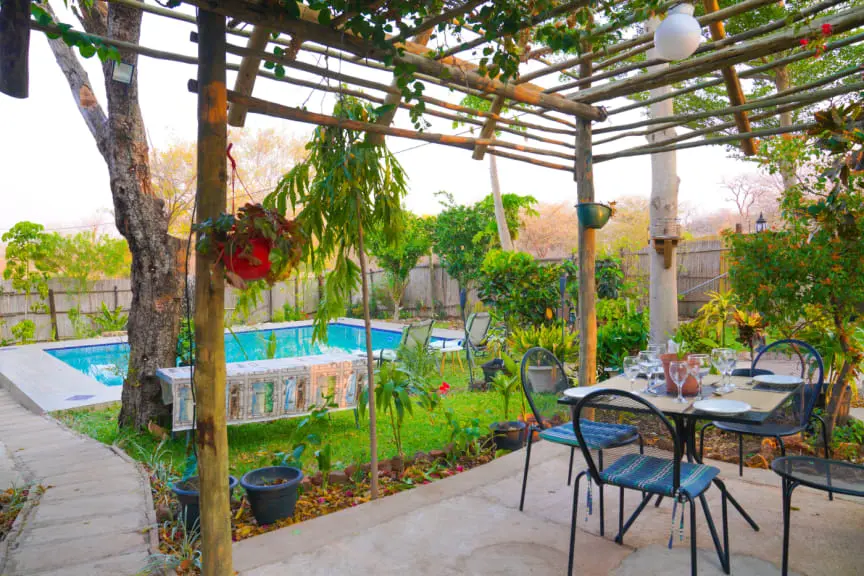 Beulah Guest House Pool and Garden