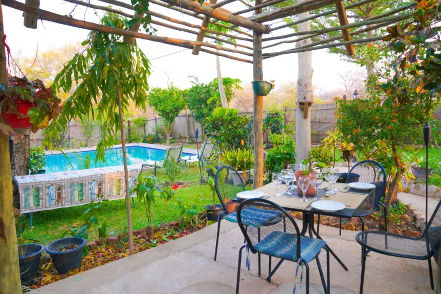 Beulah Guest House Pool and Garden