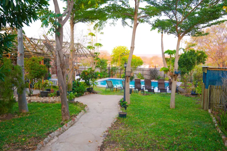 Beulah Guest House Pool and Garden