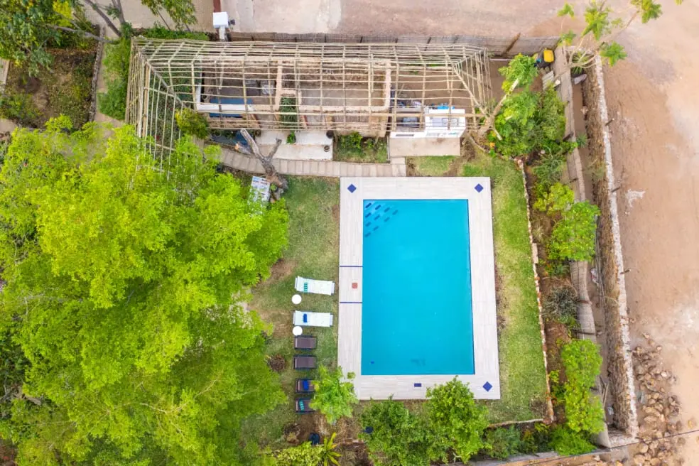 Drone View of Beulah Guest House
